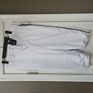 Champro Triple crown Knicker Premium baseball pants white & navy blue striping